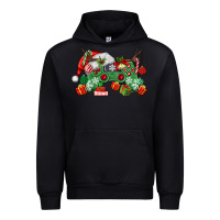 Black Christmas Game Controller Urban Hoodie - MaliasSmallBusiness