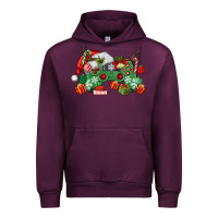 Mauve Wine Christmas Game Controller Urban Hoodie - MaliasSmallBusiness