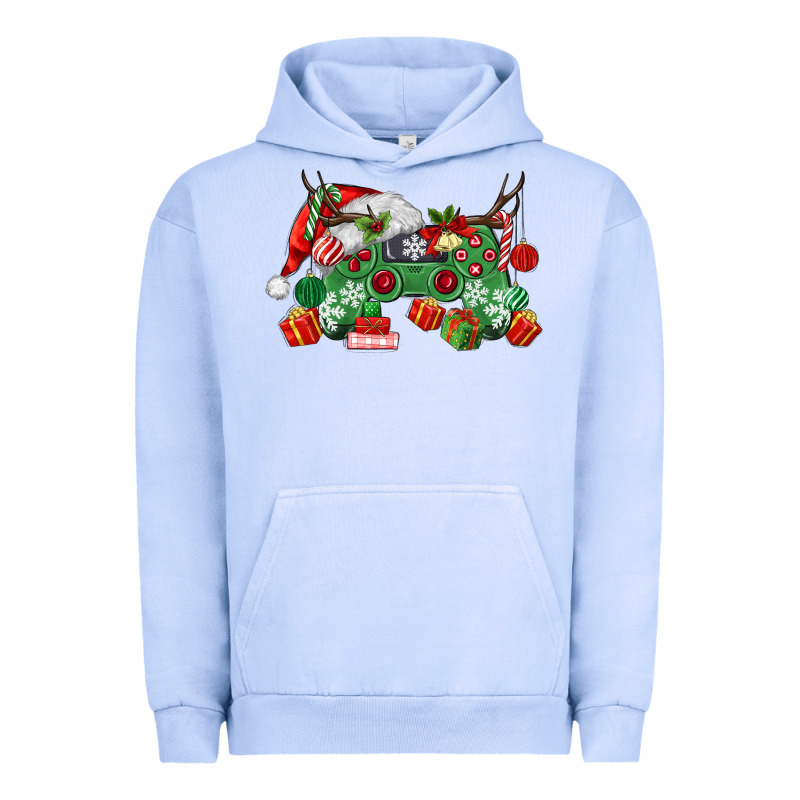 Christmas Game Controller Urban Hoodie by MaliasSmallBusiness | Teevron