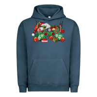 Pigment Midnight Navy Christmas Game Controller Urban Hoodie - MaliasSmallBusiness