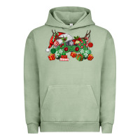 Pigment Oil Green Christmas Game Controller Urban Hoodie - MaliasSmallBusiness