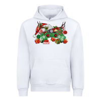 White Christmas Game Controller Urban Hoodie - MaliasSmallBusiness