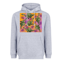 Heather Grey dinosaur brontosaurus Heavyweight Hoodie - Artiststas