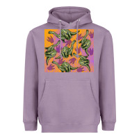 Lavender dinosaur brontosaurus Heavyweight Hoodie - Artiststas