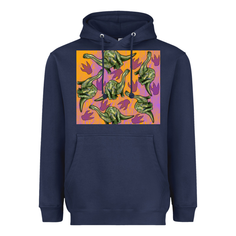 Dinosaur Brontosaurus Heavyweight Hoodie by Artiststas | Teevron
