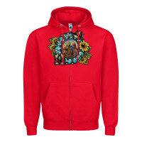 Red cowboy take me away 2 Zipper Hoodie - SublimationCraftShop