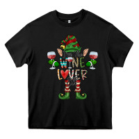 Black I'm The wine Lover Elf Heavy Core Tee - CowhideDigitalArt