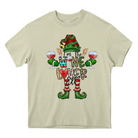 Mossy I'm The wine Lover Elf Heavy Core Tee - CowhideDigitalArt
