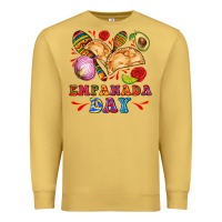 Antique Gold empanada day Premium Sweatshirt - AdoDesignShop