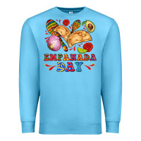 Ocean Blue empanada day Premium Sweatshirt - AdoDesignShop