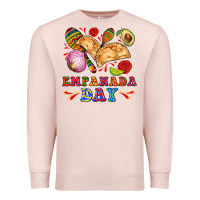 Pale Pink empanada day Premium Sweatshirt - AdoDesignShop