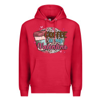 Cardinal coffee is my valentine Premium Hoodie - MaliasSmallBusiness