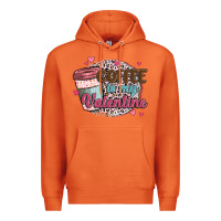 Carrot coffee is my valentine Premium Hoodie - MaliasSmallBusiness