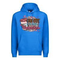 True Royal coffee is my valentine Premium Hoodie - MaliasSmallBusiness