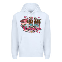 White coffee is my valentine Premium Hoodie - MaliasSmallBusiness