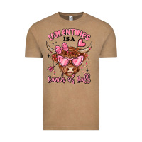 Vintage Coffee valentines is a bunch of bull Vintage Tee - MaliasSmallBusiness