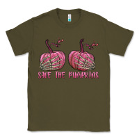 Army Green Save The Pumpkins Classic Tee - texasbilliewilder