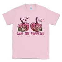 Bubblegum Pink Save The Pumpkins Classic Tee - texasbilliewilder