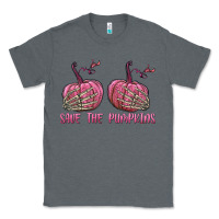 Charcoal Heather Save The Pumpkins Classic Tee - texasbilliewilder