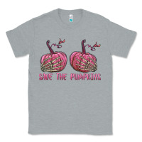 Heather Grey Save The Pumpkins Classic Tee - texasbilliewilder