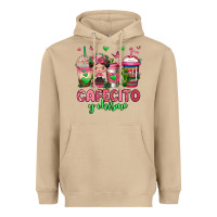 Mushroom cafecito y chisme coffee cups Heavyweight Hoodie - Jasminsmagicworld
