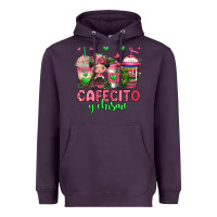 Plum cafecito y chisme coffee cups Heavyweight Hoodie - Jasminsmagicworld