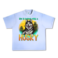 Grape Ice life is better with a husky Urban Heavy Tee - texasbilliewilder
