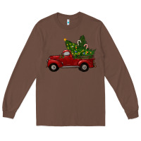 Chestnut christmas trees with truck Long Sleeve Tee - RanaPortraitStore