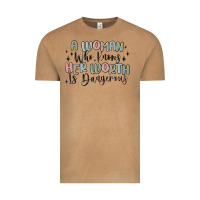 Vintage Camel a woman who knows her worth is dangerous Vintage Tee - MaliasSmallBusiness