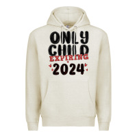 Oatmeal Heather only child expiring 2024 Premium Hoodie - MaliasSmallBusiness