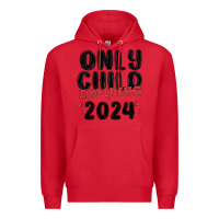 Red only child expiring 2024 Premium Hoodie - MaliasSmallBusiness