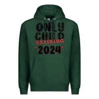 Sports Green only child expiring 2024 Premium Hoodie - MaliasSmallBusiness
