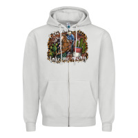 Dove Grey cowboy take me away Zipper Hoodie - SublimationCraftShop