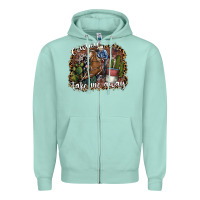Seafoam cowboy take me away Zipper Hoodie - SublimationCraftShop
