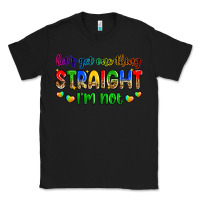 Black let's get one thing straight i'm not Classic Tee - Zillion Design Studio