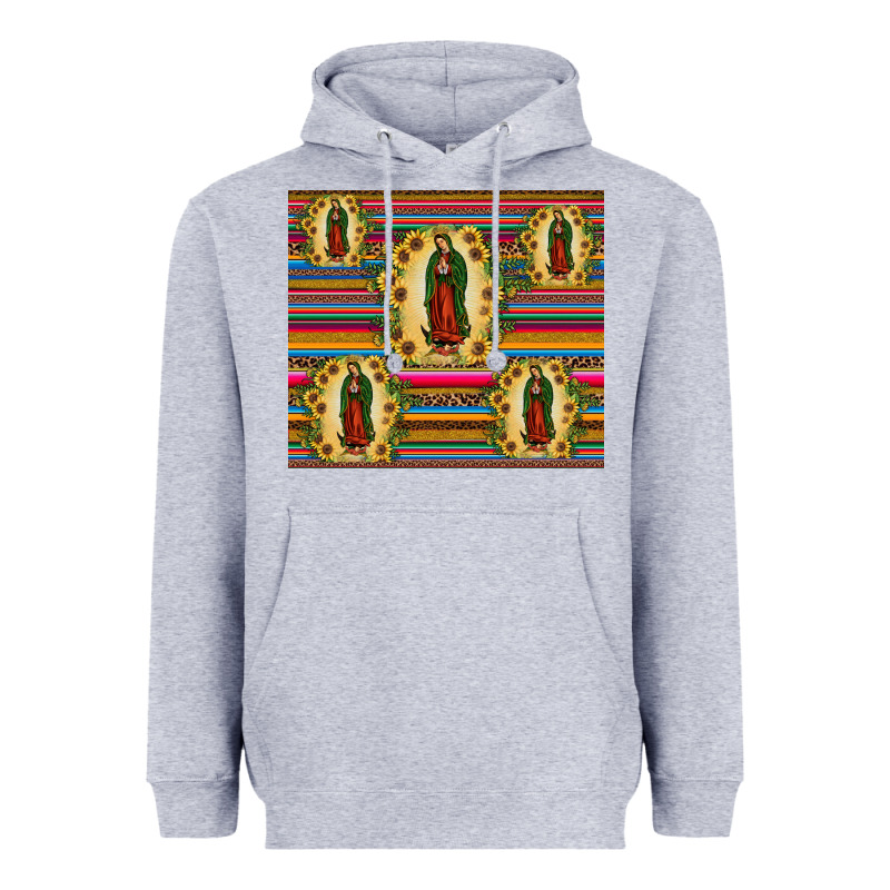Our Lady Of Guadalupe Tumbler Heavyweight Hoodie by JahusDesignShop | Teevron