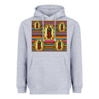 Heather Grey our lady of guadalupe tumbler Heavyweight Hoodie - JahusDesignShop