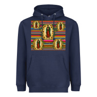 Navy our lady of guadalupe tumbler Heavyweight Hoodie - JahusDesignShop