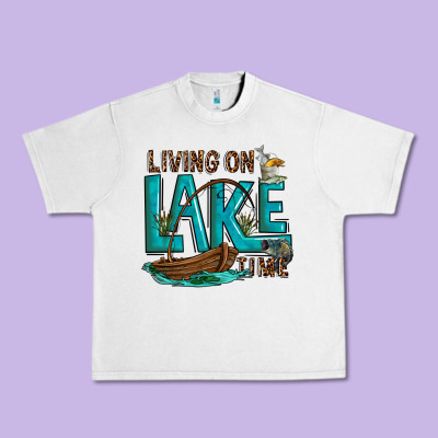 Urban Heavy Tee living on lake time