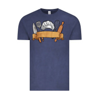 Vintage Denim customized chef tools Vintage Tee - MaliasSmallBusiness