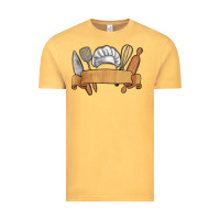Vintage Mustard customized chef tools Vintage Tee - MaliasSmallBusiness