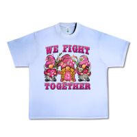 Grape Ice we fight together breast cancer gnome Urban Heavy Tee - BarkalooDesign