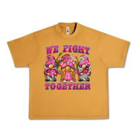 Peanut Butter we fight together breast cancer gnome Urban Heavy Tee - BarkalooDesign