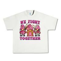 Pistachio we fight together breast cancer gnome Urban Heavy Tee - BarkalooDesign