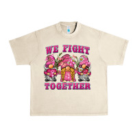 Sandshell we fight together breast cancer gnome Urban Heavy Tee - BarkalooDesign