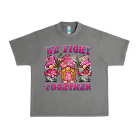 Tornado we fight together breast cancer gnome Urban Heavy Tee - BarkalooDesign