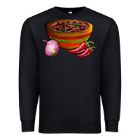 Black chilli con carne Premium Sweatshirt - AdoDesignShop