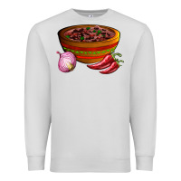 Dove Grey chilli con carne Premium Sweatshirt - AdoDesignShop