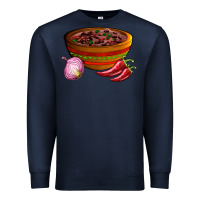 Navy chilli con carne Premium Sweatshirt - AdoDesignShop