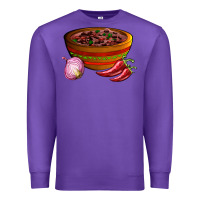Purple chilli con carne Premium Sweatshirt - AdoDesignShop